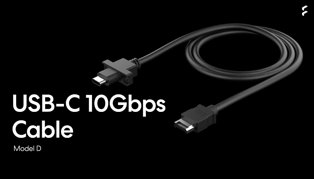 Fractal design fd a usbc 001 pop accessory usb c 10gbps cable model d